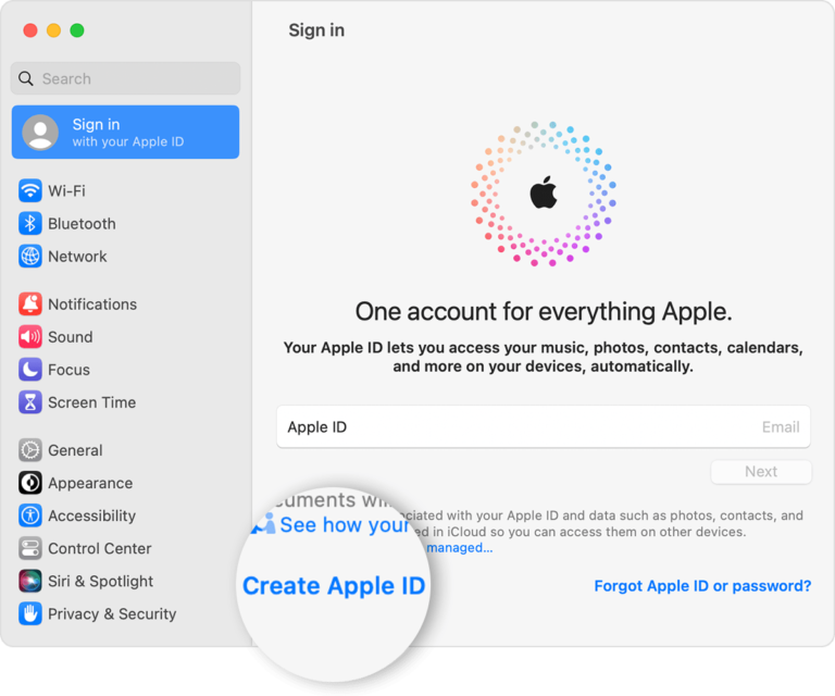 How to Create a New Apple ID On a Mac